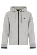 Light Grey Zip-Up Hoodie 1