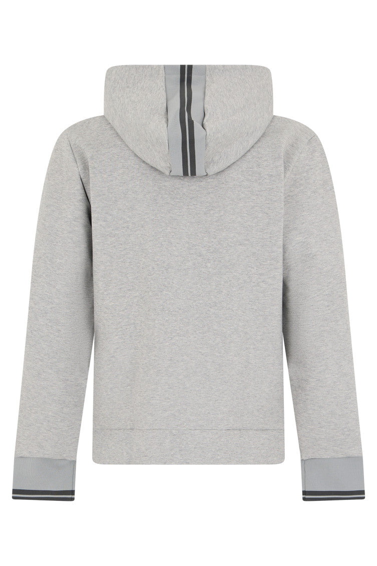 Light Grey Zip-Up Hoodie 2