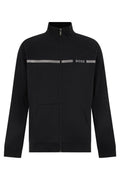 Black Mock Collar Jacket 1