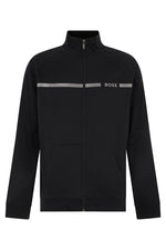 Black Mock Collar Jacket 1