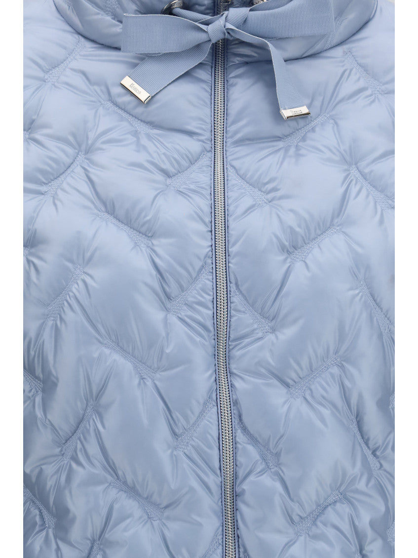 Light Blue Turtle Neck Jacket 3