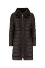 Dark Brown Shirt Collar Jacket 1