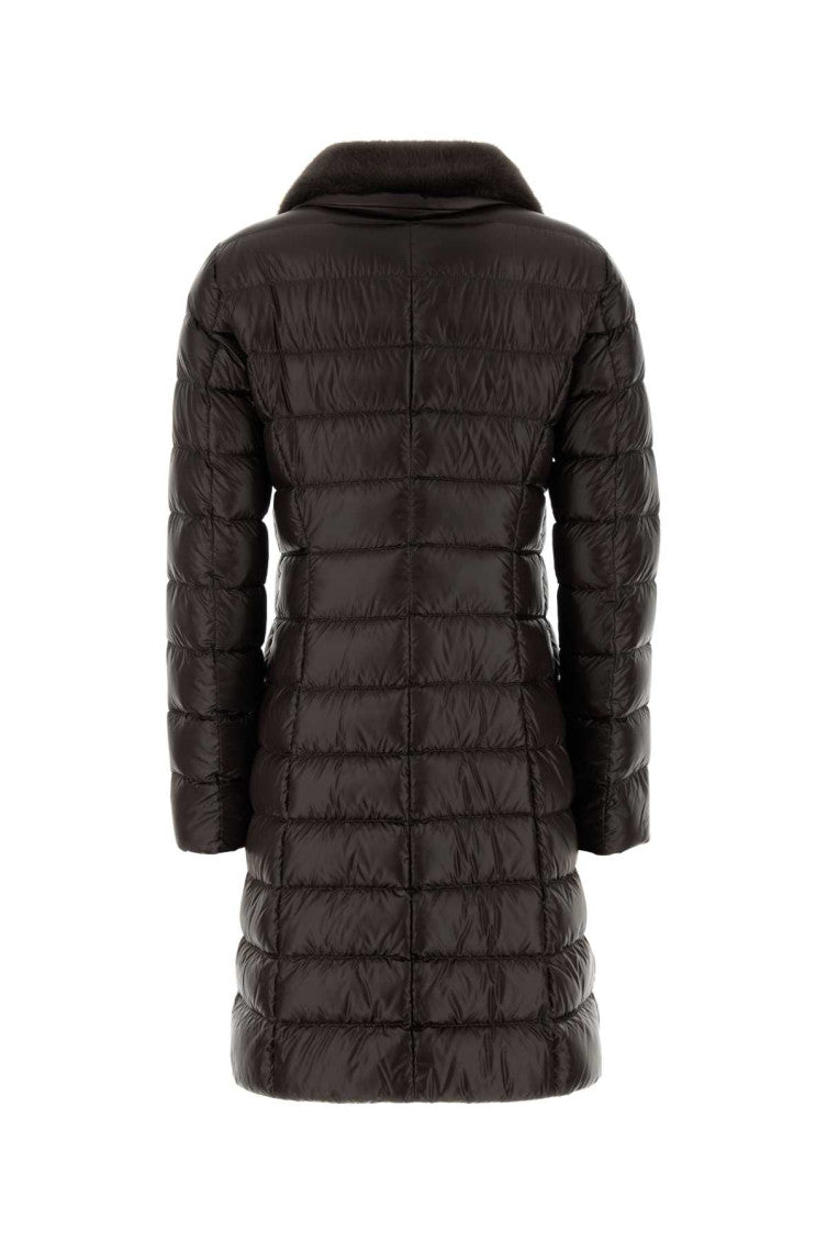 Dark Brown Shirt Collar Jacket 2