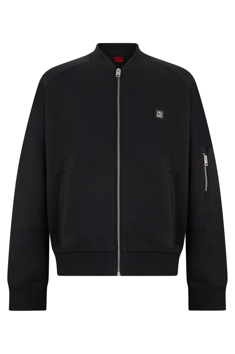Black Band Collar Jacket 1