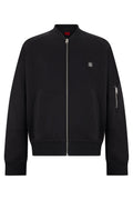 Black Band Collar Jacket 1