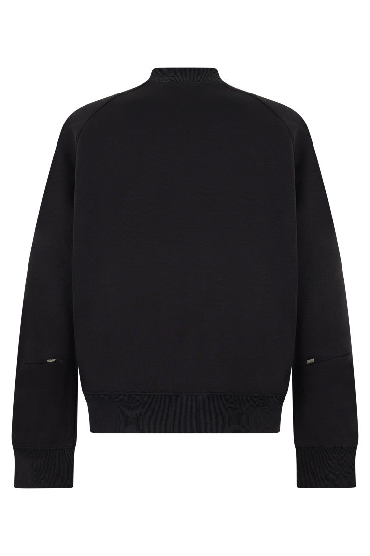 Black Band Collar Jacket 2