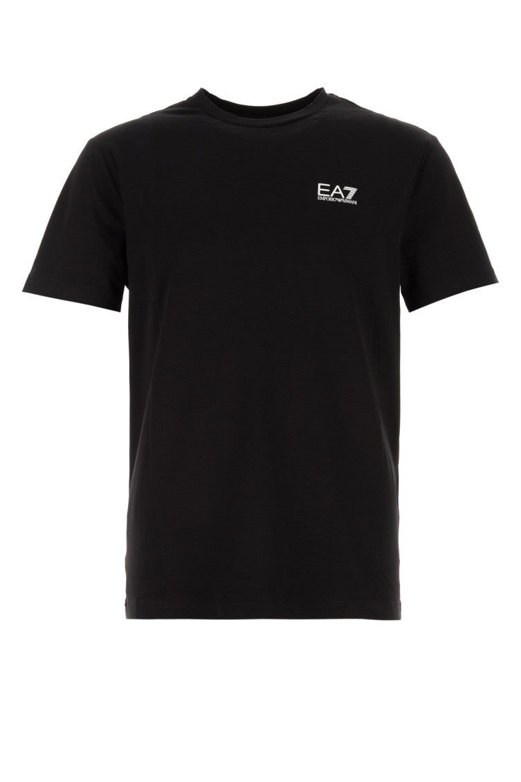 Black Crew Neck T-Shirt 1