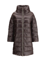 Brown Mock Collar Jacket 1