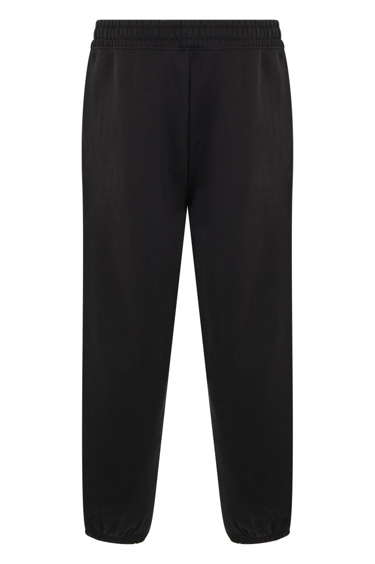 Black Drawstring Tapered Joggers 2