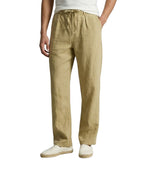 Beige Drawstring Trousers 1