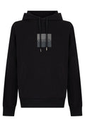 Black Logo Relaxed Hoodie 1