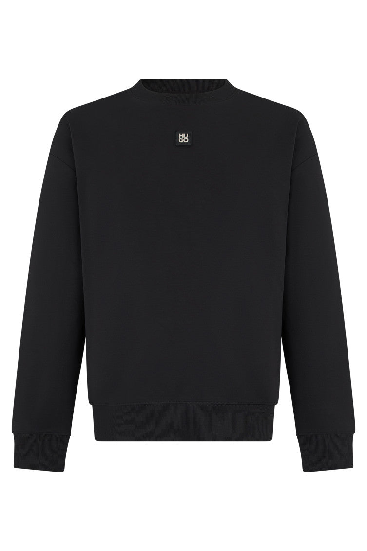 Black Crew Neck Sweatshirt 1