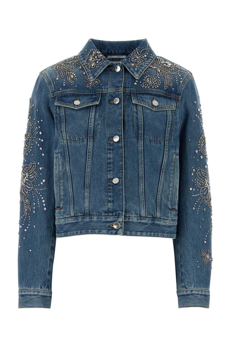 Light Blue Shirt Collar Jacket 1
