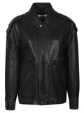 Black Shirt Collar Jacket 1