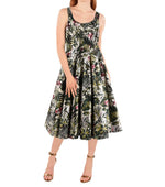 Multi Color Floral Print Dress 1