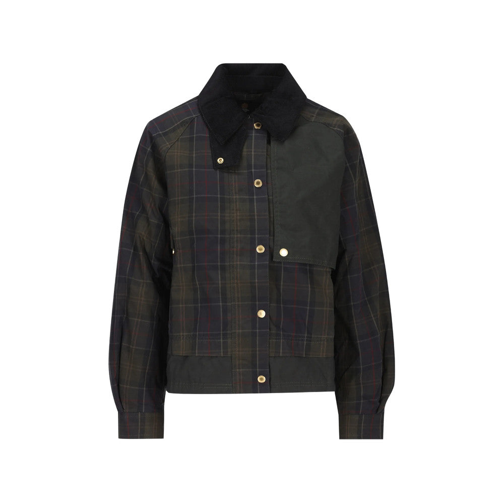 Multicolor Shirt Collar Jacket 1