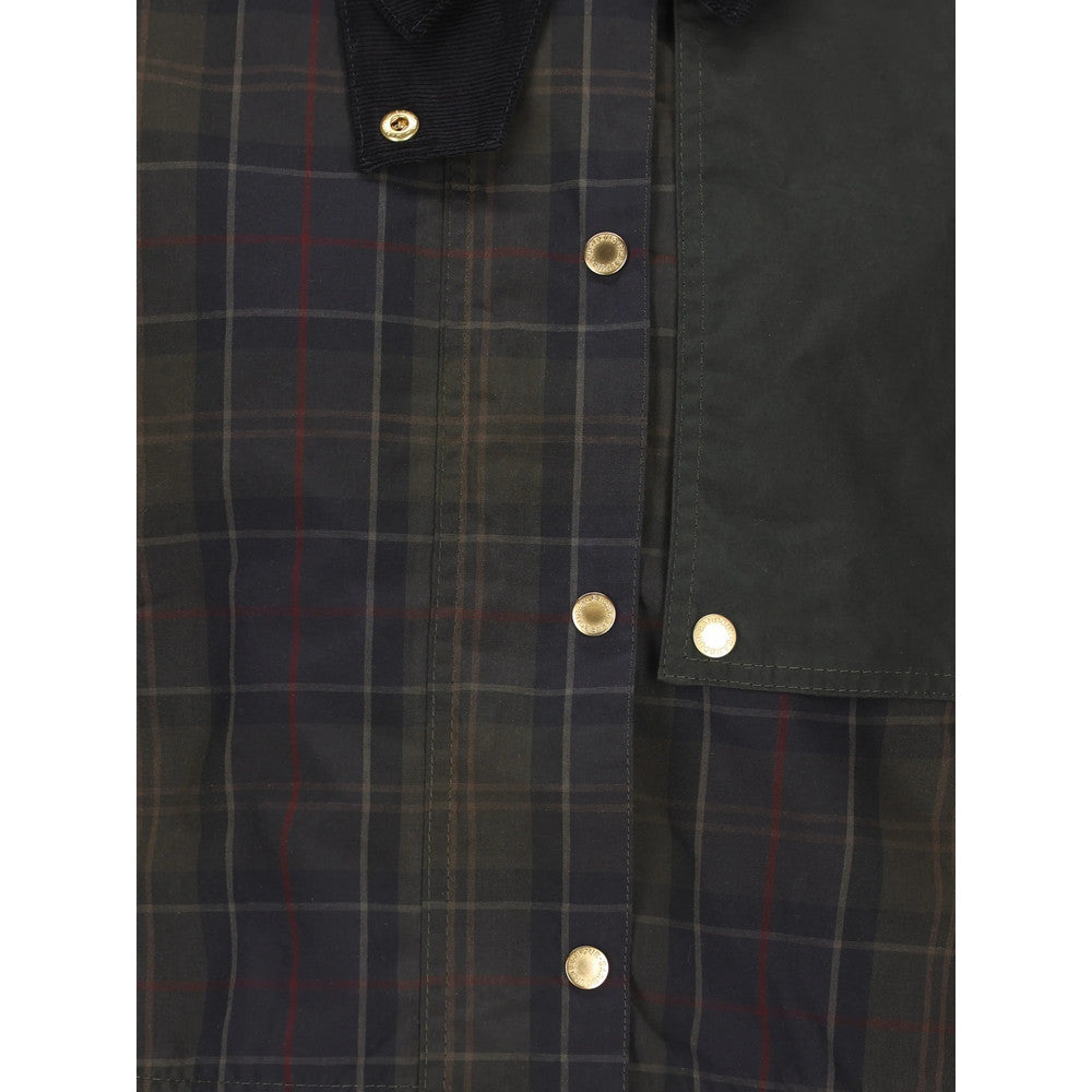 Multicolor Shirt Collar Jacket 4