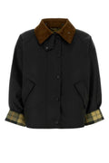 Black Shirt Collar Jacket 1