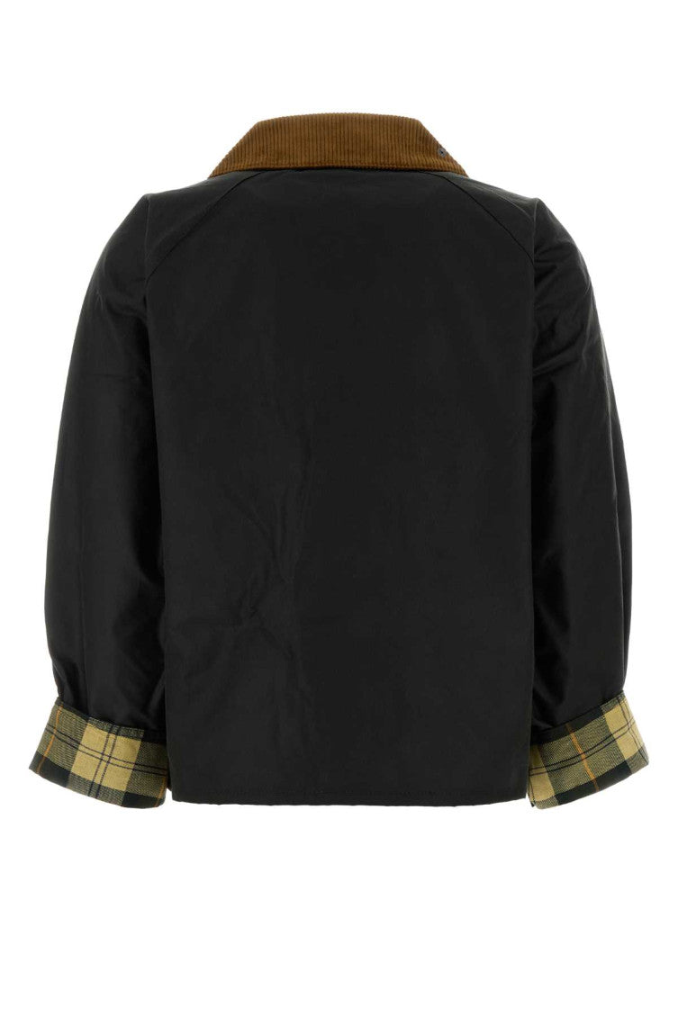 Black Shirt Collar Jacket 2