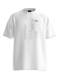 White Logo Crewneck T-Shirt 1
