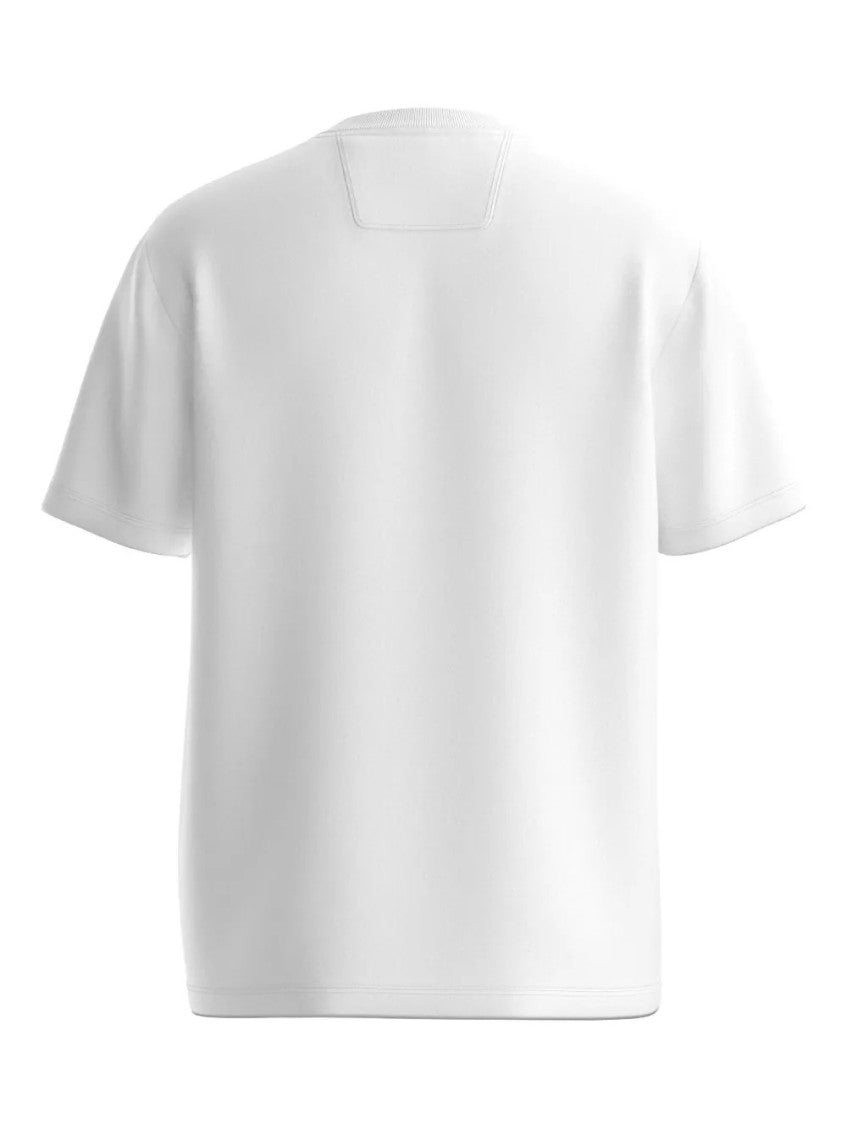 White Logo Crewneck T-Shirt 3
