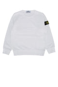 Kids White Crewneck Sweatshirt 1