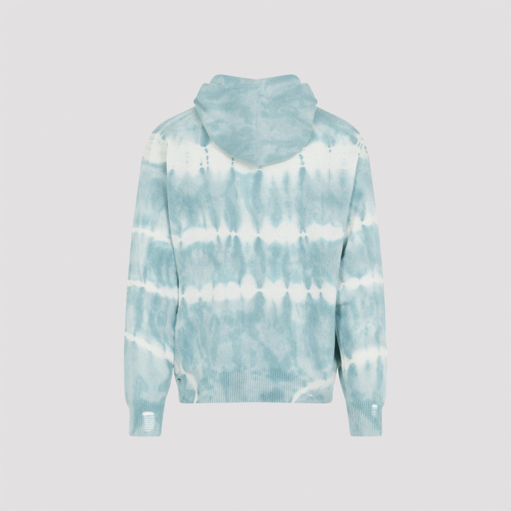 Light Blue Eco Ma Tie Dye Hoodie 4