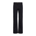 Blue Lurex Cotton Jeans 1