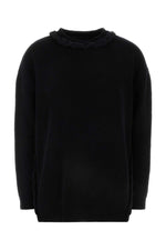 Black wool sweater 1