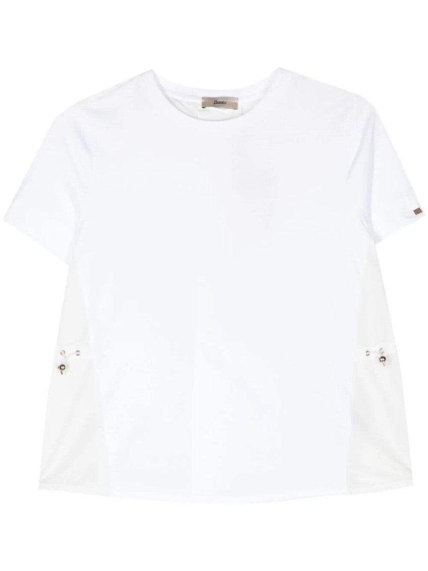 White Crew Neck T-Shirt 1