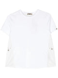 White Crew Neck T-Shirt 1