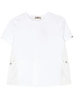 White Crew Neck T-Shirt 1