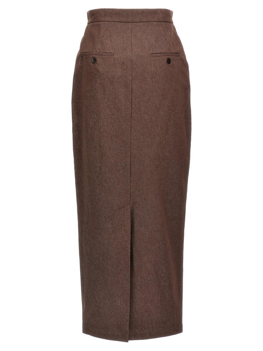 Brown 'Pianosa' Skirt 2