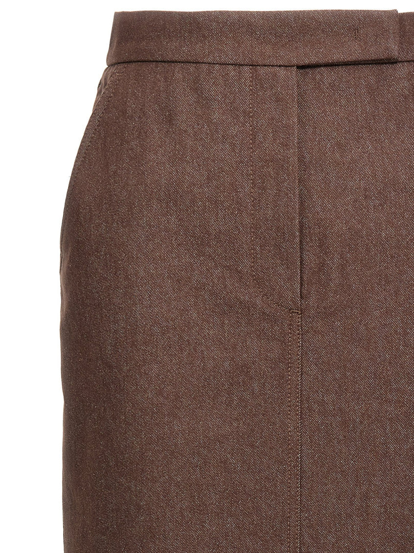 Brown 'Pianosa' Skirt 3