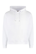 White Cotton hoodie 1