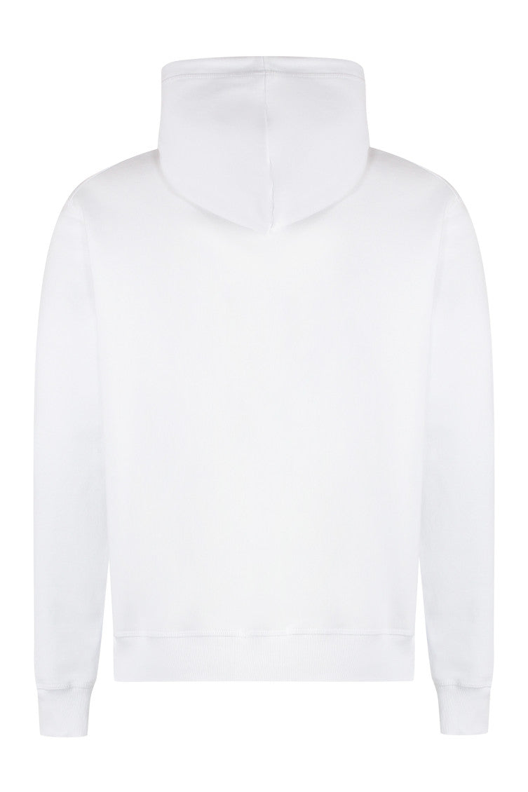 White Cotton hoodie 2