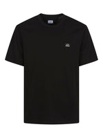 Black Cotton Straight Fit T-Shirt 1