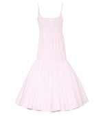 Pink Square Neck Midi Dress 1