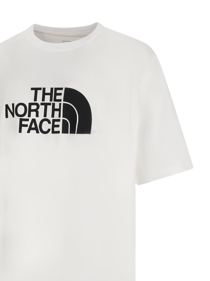 White Cotton Regular Fit T-Shirt 2