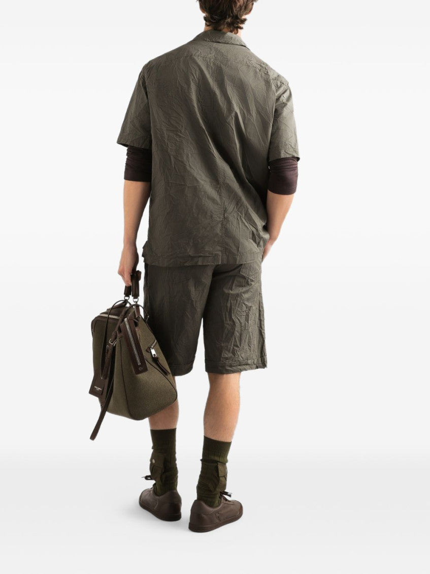 Grey Cotton Printed Shirt 4
