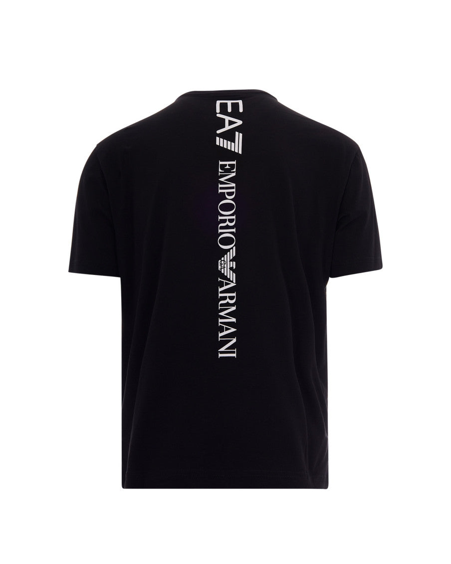 Black Logo Crew Neck T-Shirt 2