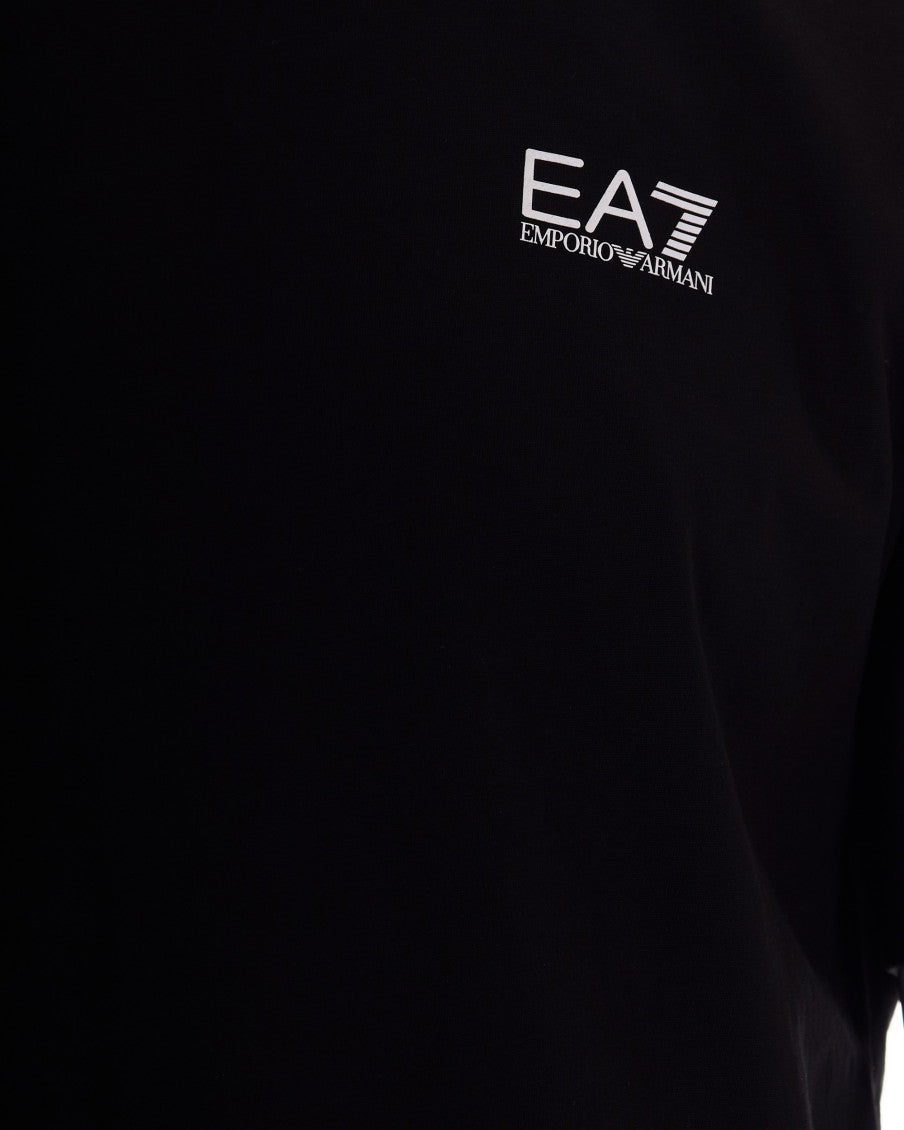 Black Logo Crew Neck T-Shirt 3