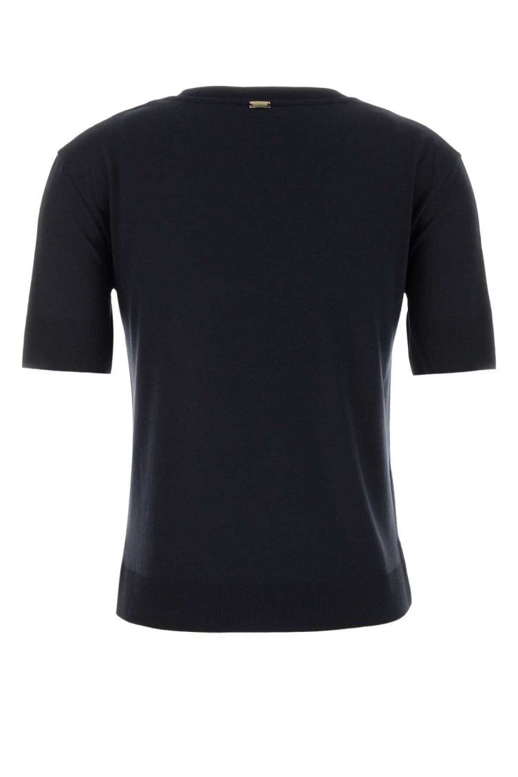 Blue Crew Neck T-Shirt 2