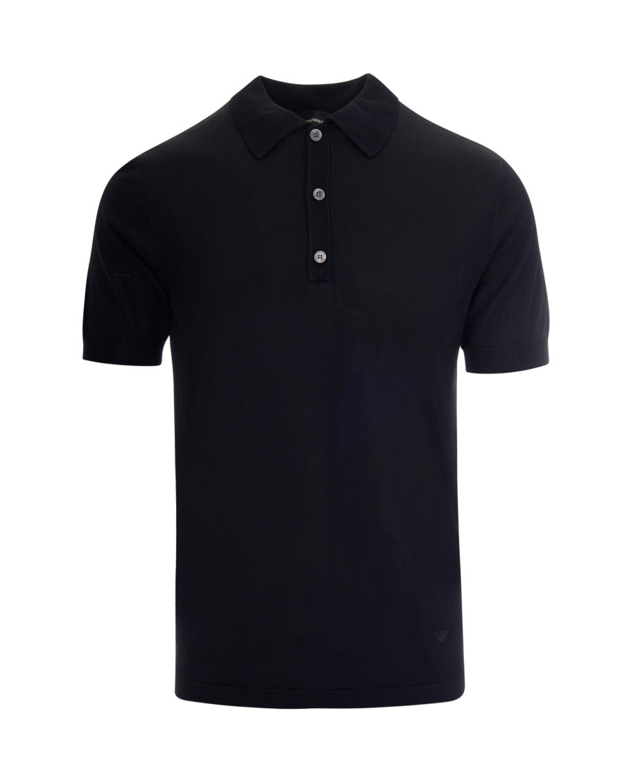 Blue Viscose Polo 1