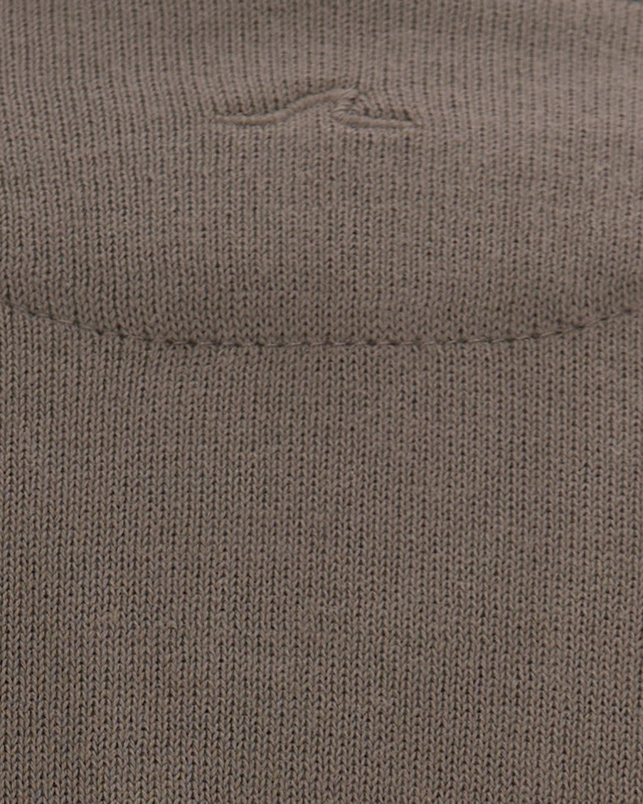 Brown Solid Shirt Collar Polo 2