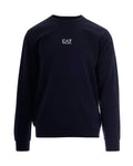 Blue Logo Crew Neck Sweatshirt 1