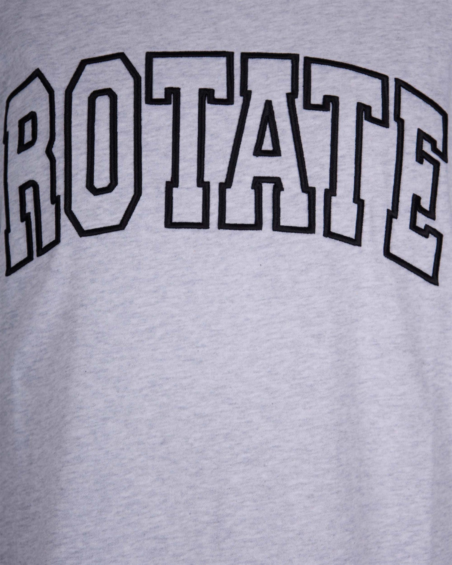 Grey Logo Crew Neck T-Shirt 3