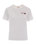 White Crew Neck Graphic T-Shirt 1