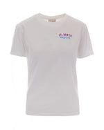 White Graphic Crew Neck T-Shirt 1
