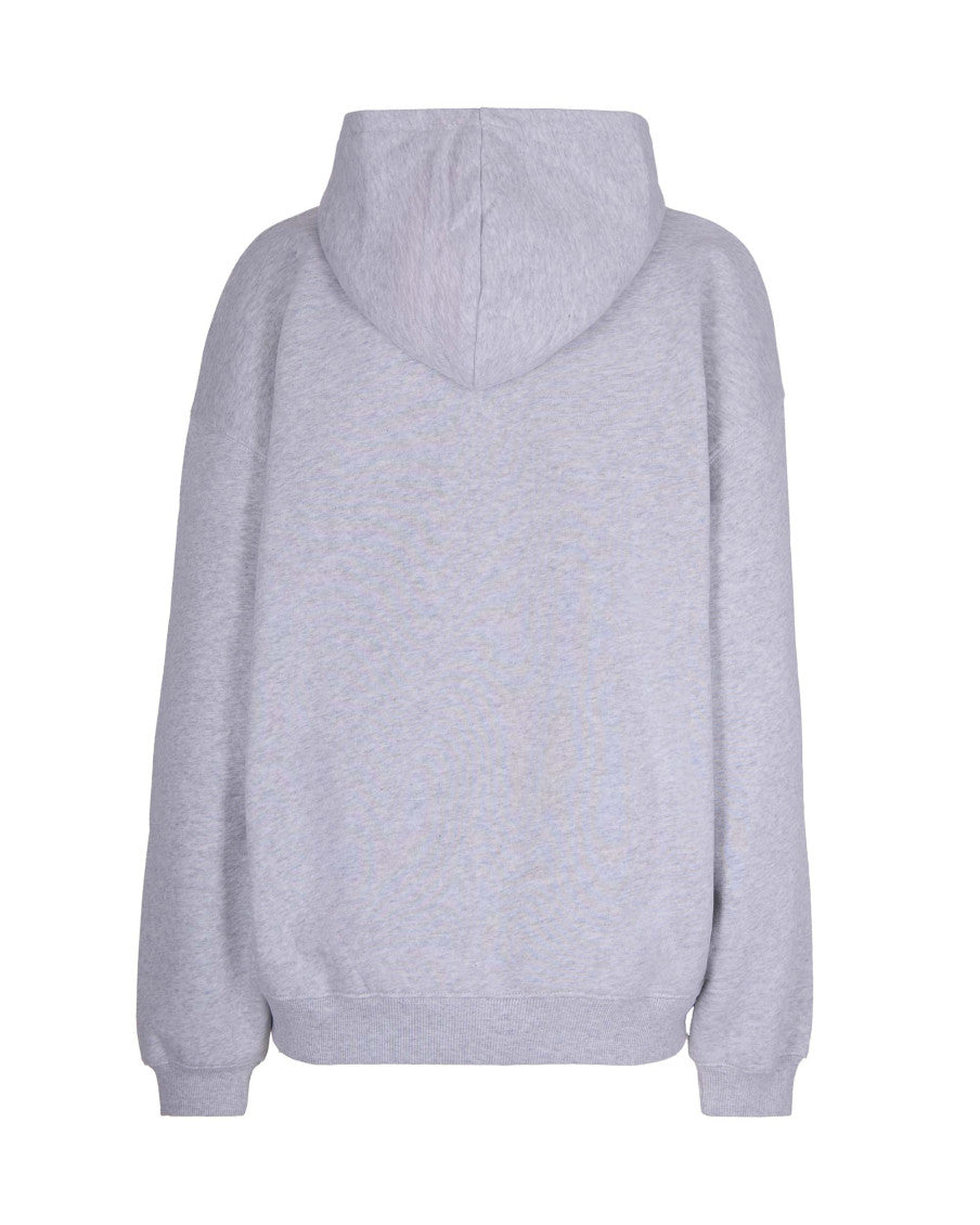 Grey Logo Hood Sweatshirt 2